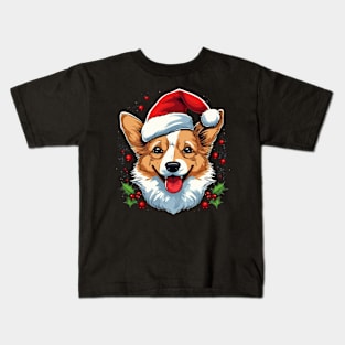 Corgi Christmas Kids T-Shirt